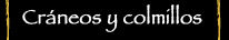 Craneos y colmillos de animales